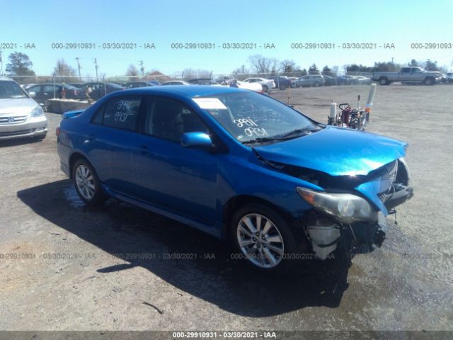 TOYOTA COROLLA 2010 2t1bu4ee0ac490889