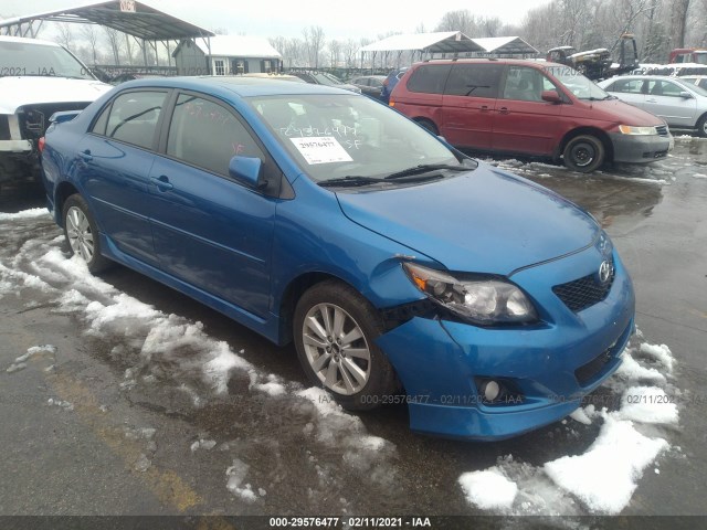 TOYOTA COROLLA 2010 2t1bu4ee0ac492187