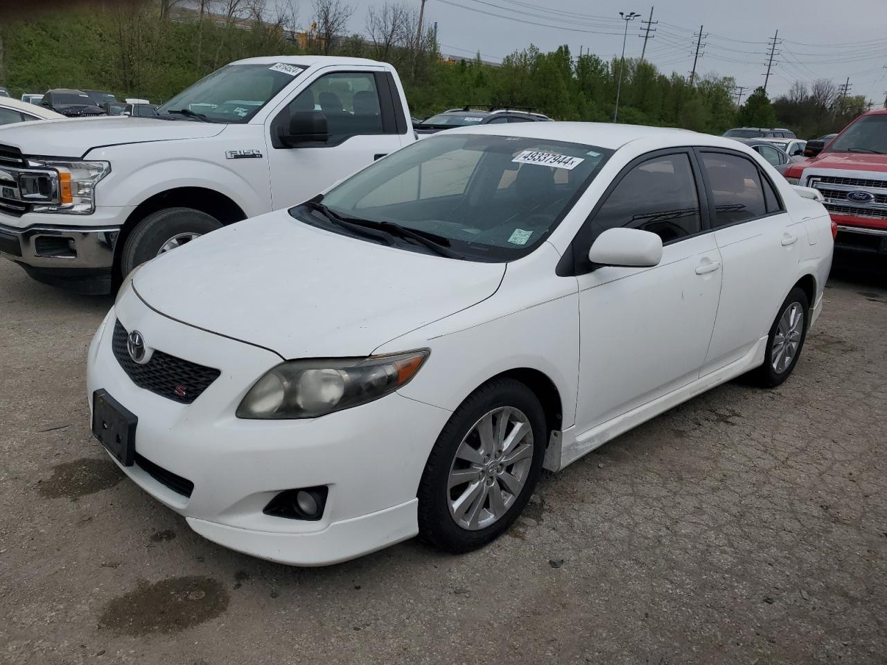 TOYOTA COROLLA 2010 2t1bu4ee0ac501700