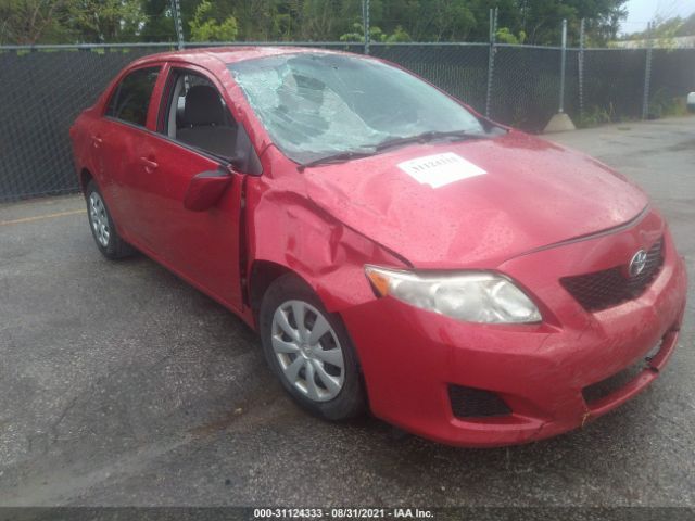 TOYOTA COROLLA 2010 2t1bu4ee0ac502345