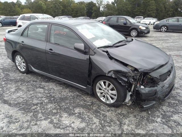 TOYOTA COROLLA 2010 2t1bu4ee0ac503849