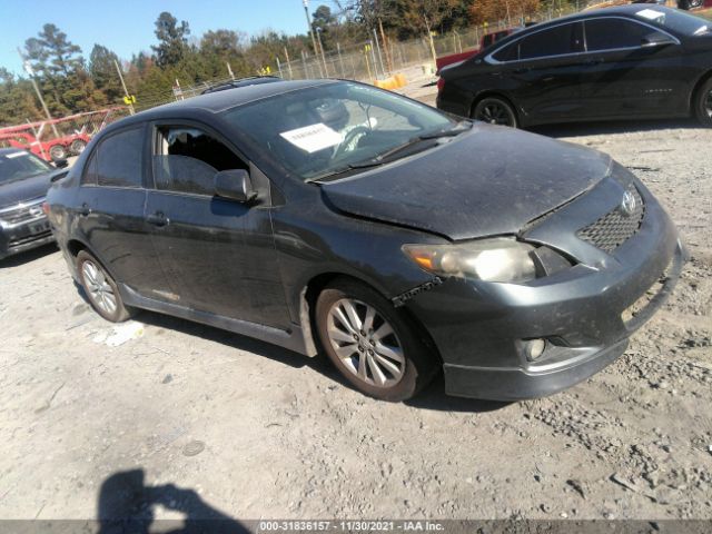 TOYOTA COROLLA 2010 2t1bu4ee0ac505598