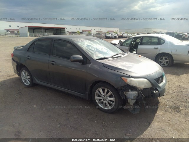 TOYOTA COROLLA 2010 2t1bu4ee0ac510350