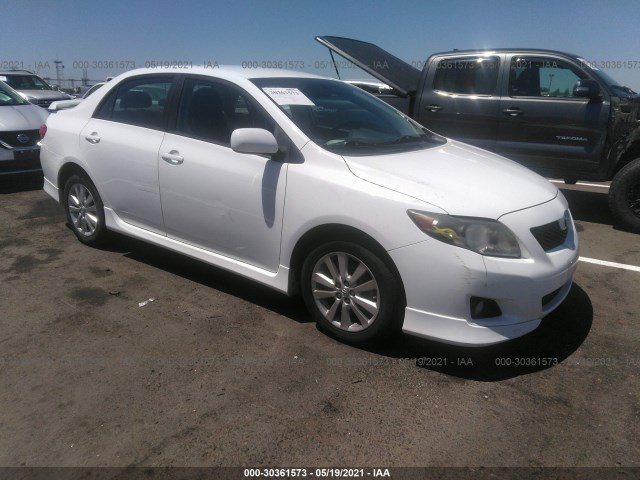 TOYOTA COROLLA 2010 2t1bu4ee0ac520344