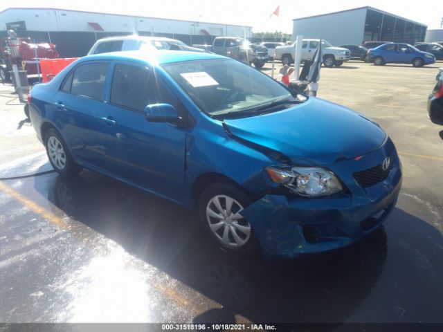 TOYOTA COROLLA 2010 2t1bu4ee0ac524765