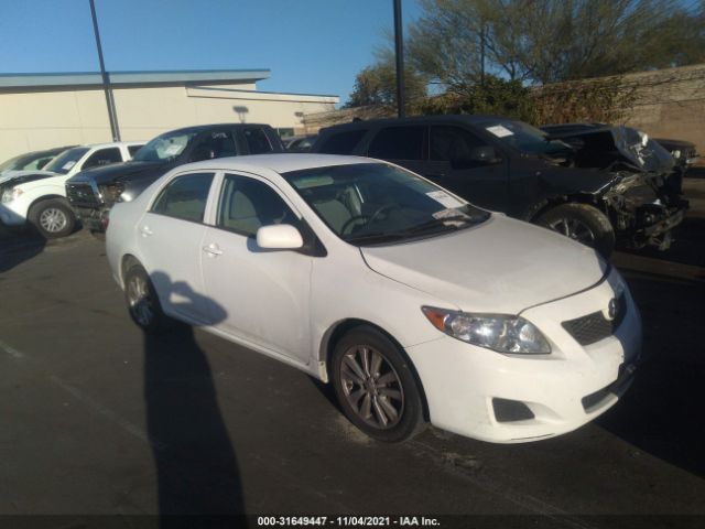 TOYOTA COROLLA 2010 2t1bu4ee0ac530128