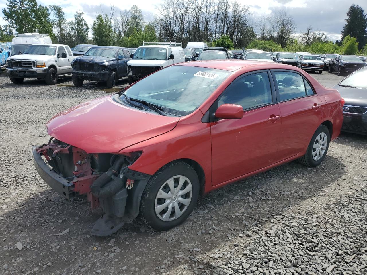 TOYOTA COROLLA 2011 2t1bu4ee0bc557492