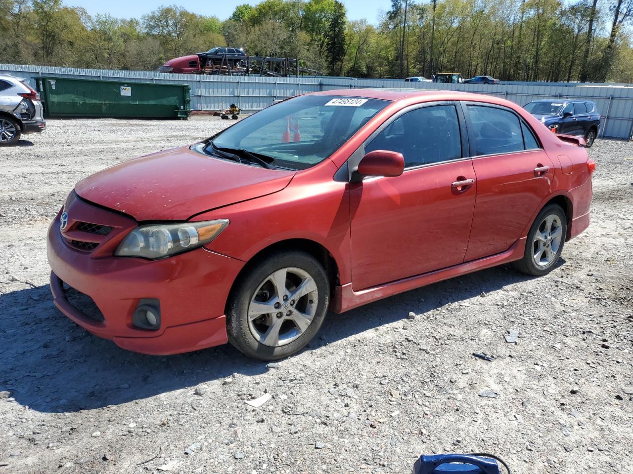 TOYOTA COROLLA 2011 2t1bu4ee0bc595627