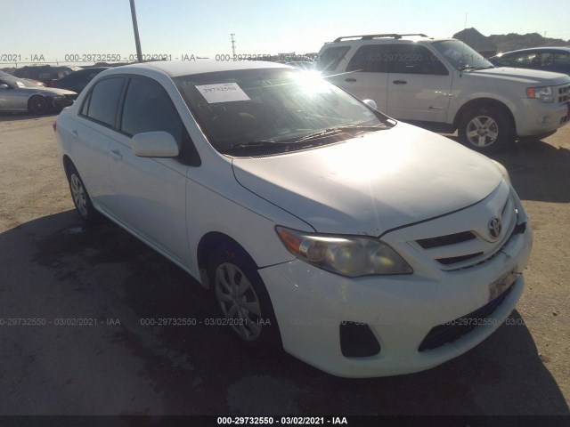 TOYOTA COROLLA 2011 2t1bu4ee0bc625757