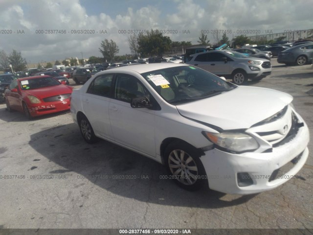 TOYOTA COROLLA 2012 2t1bu4ee0cc780620