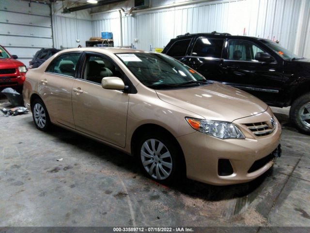 TOYOTA COROLLA 2013 2t1bu4ee0dc033407