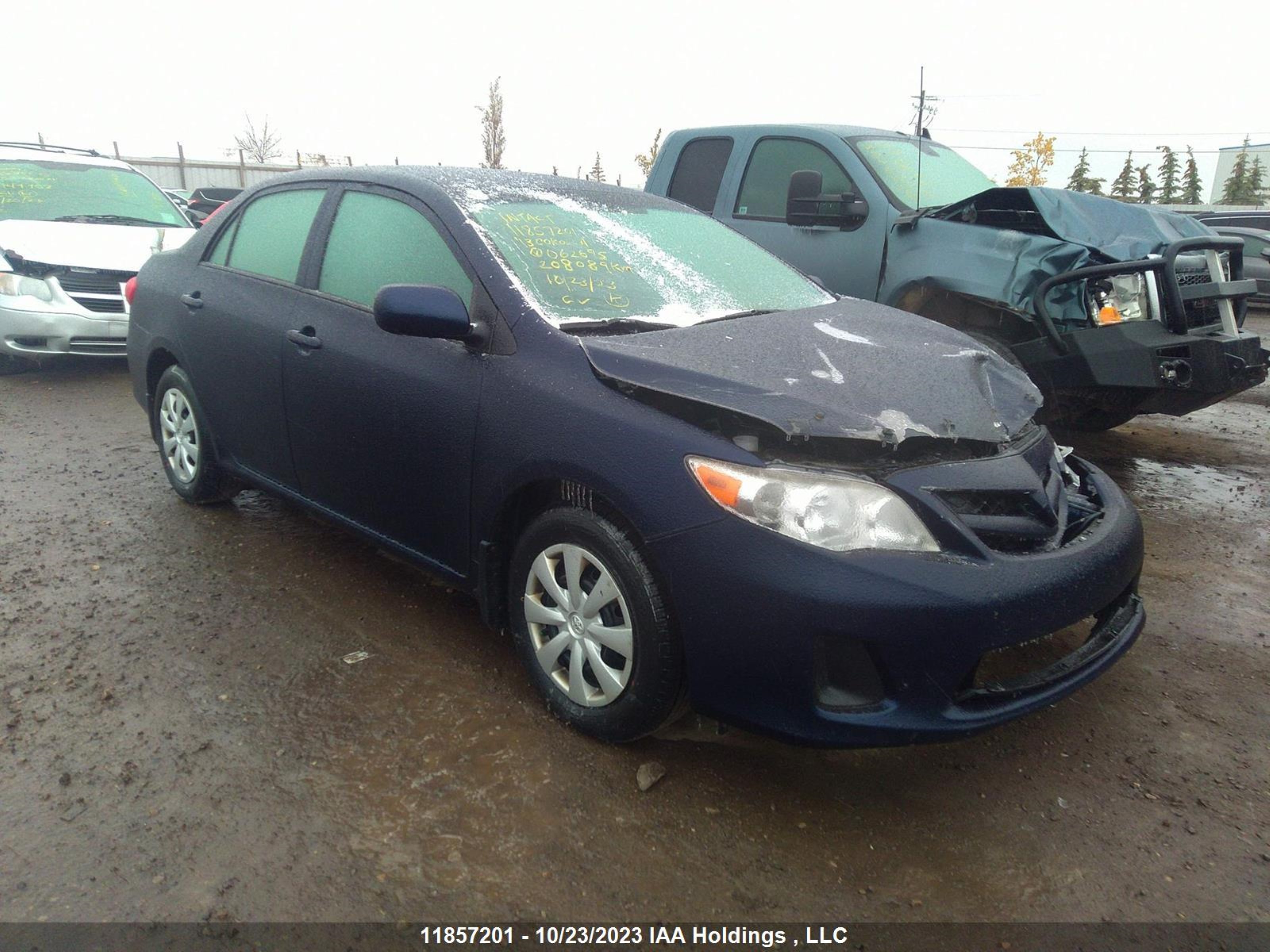 TOYOTA COROLLA 2013 2t1bu4ee0dc062695