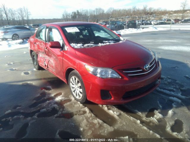 TOYOTA COROLLA 2013 2t1bu4ee0dc070070