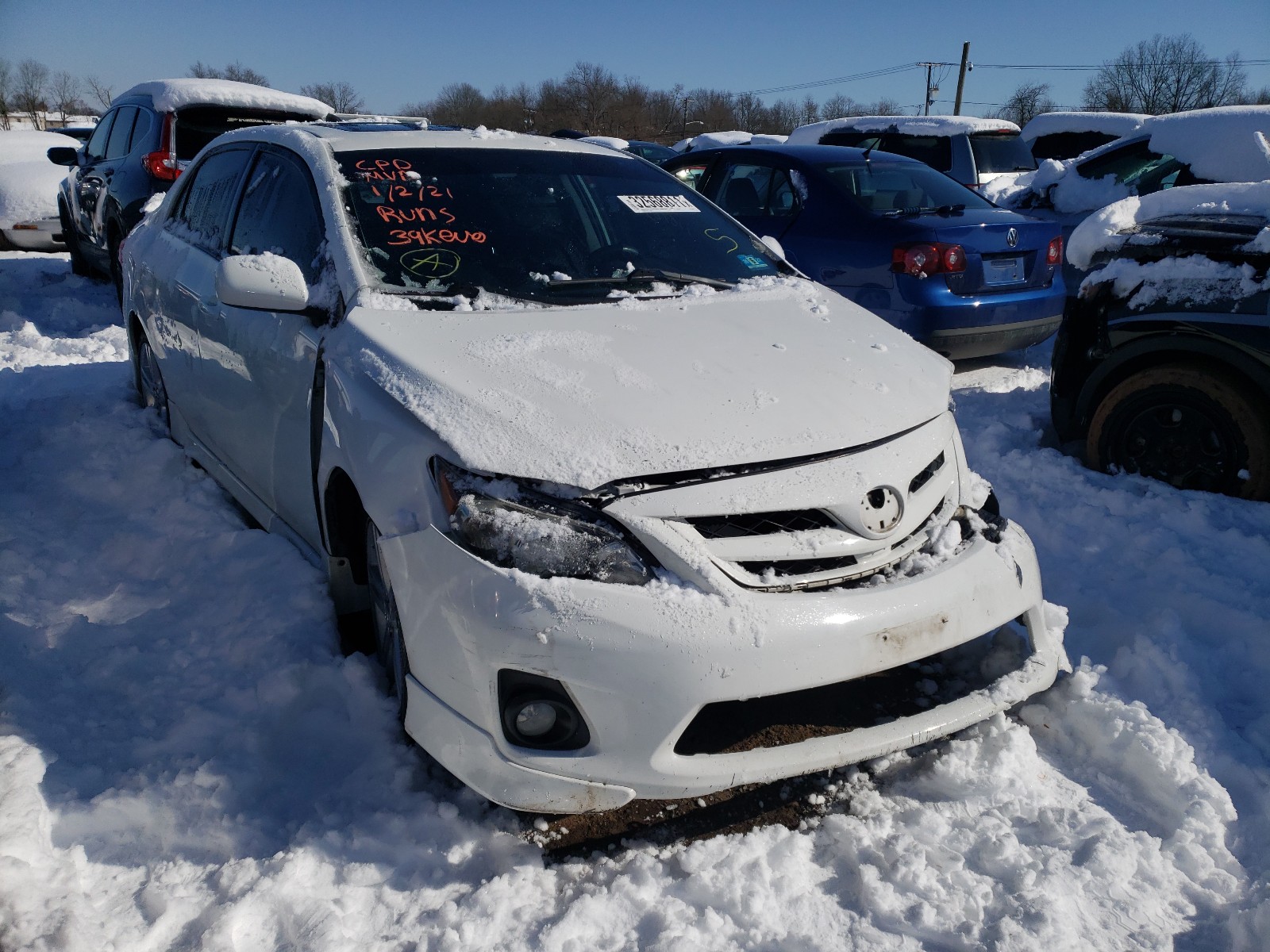 TOYOTA COROLLA BA 2013 2t1bu4ee0dc074880