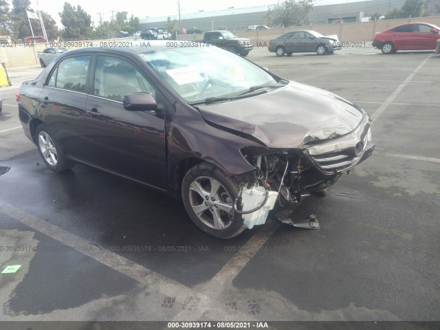 TOYOTA COROLLA 2013 2t1bu4ee0dc087239