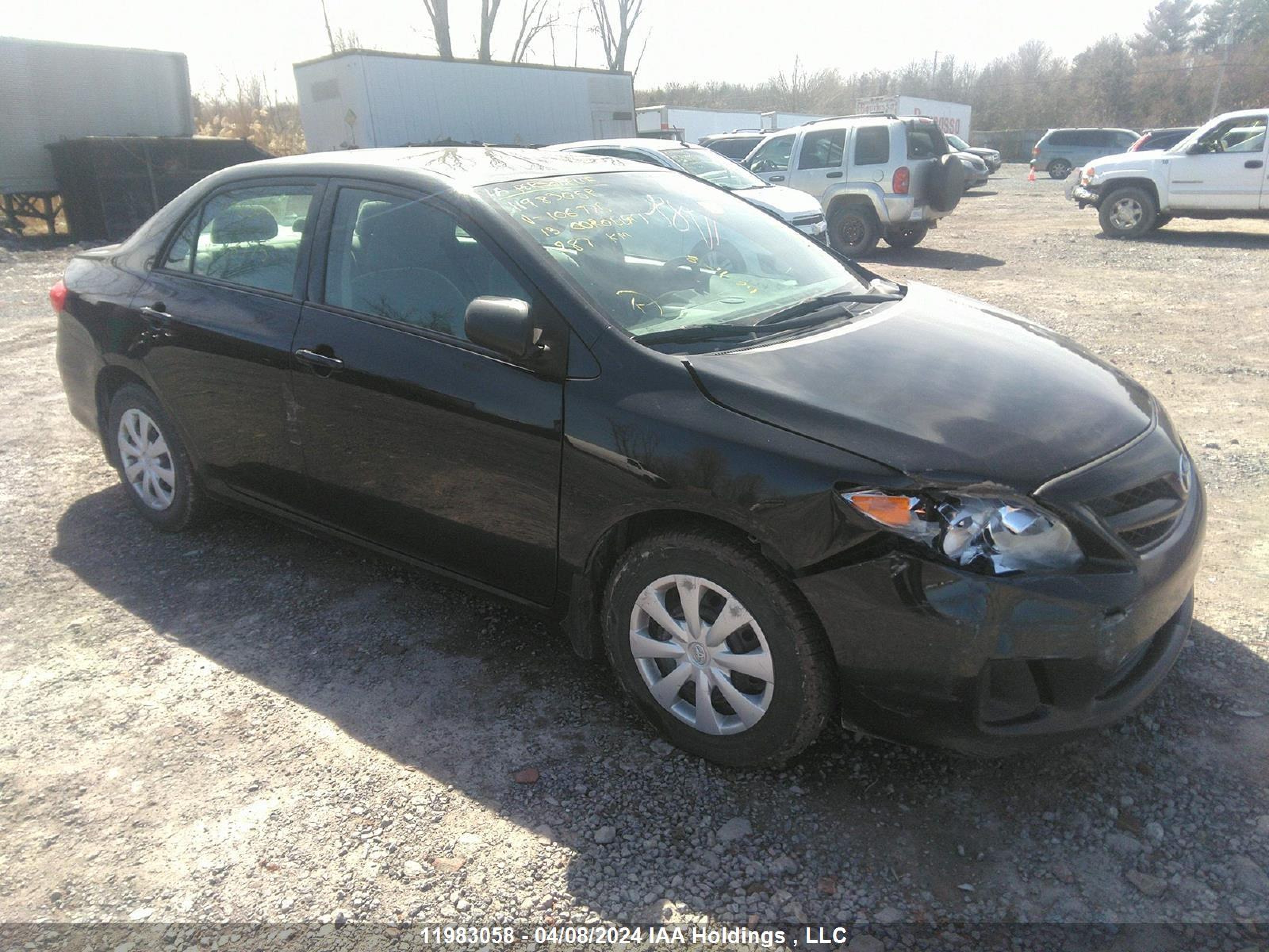 TOYOTA COROLLA 2013 2t1bu4ee0dc106775