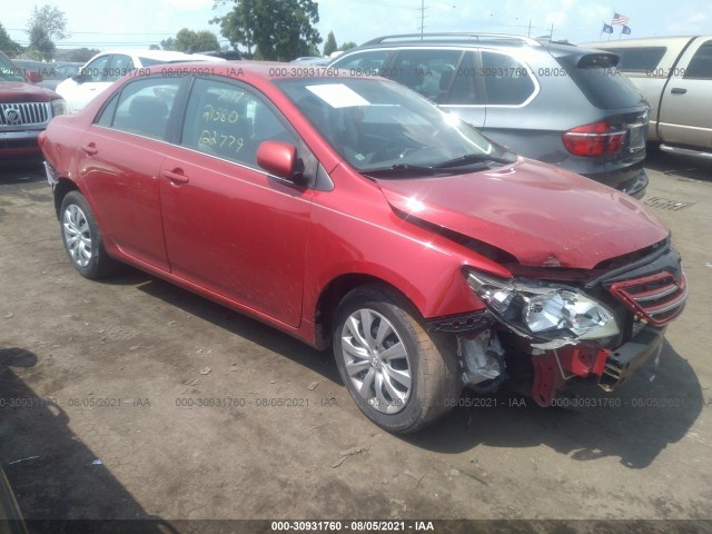 TOYOTA COROLLA 2013 2t1bu4ee0dc122779