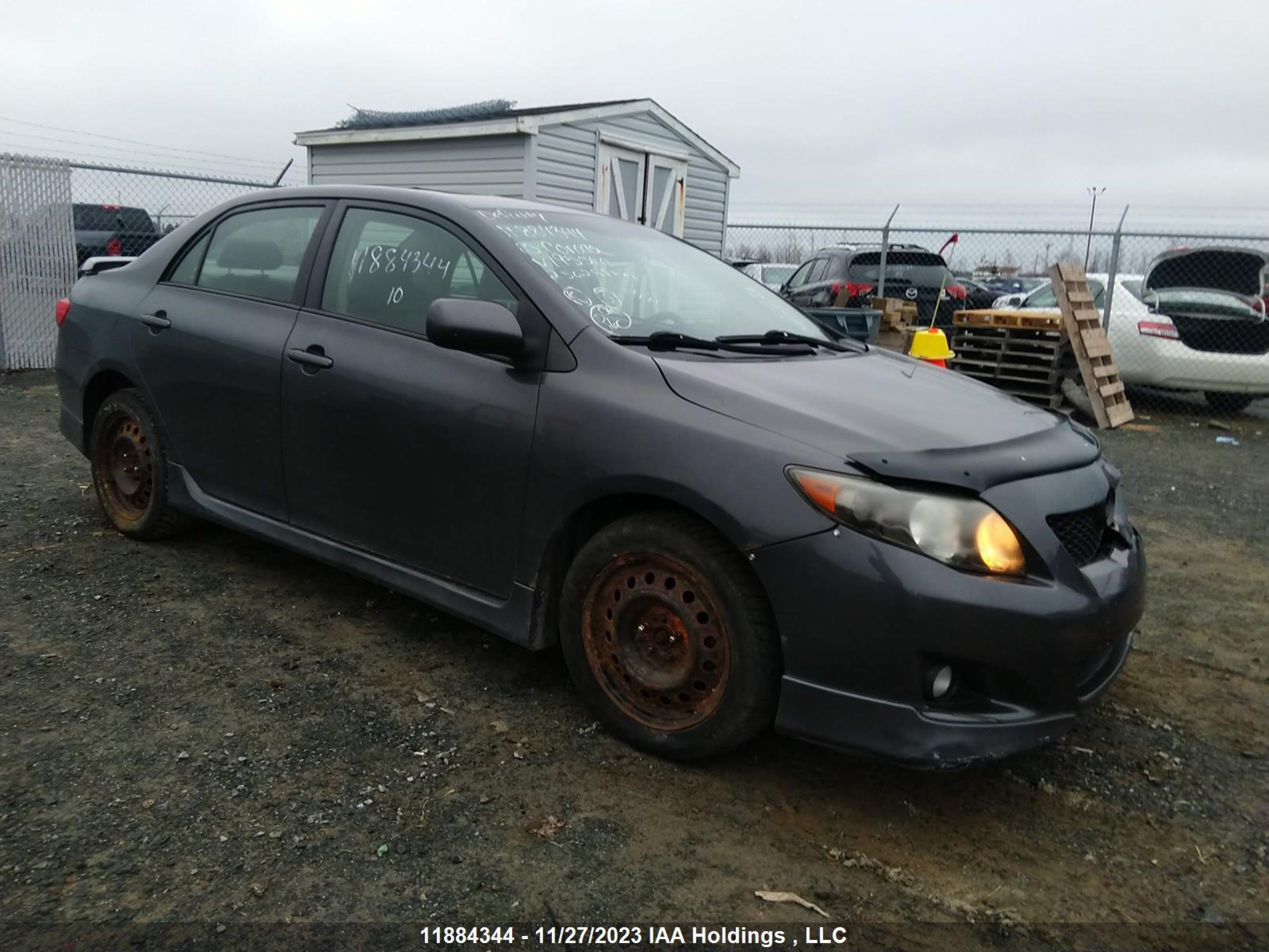 TOYOTA COROLLA 2010 2t1bu4ee1ac195560