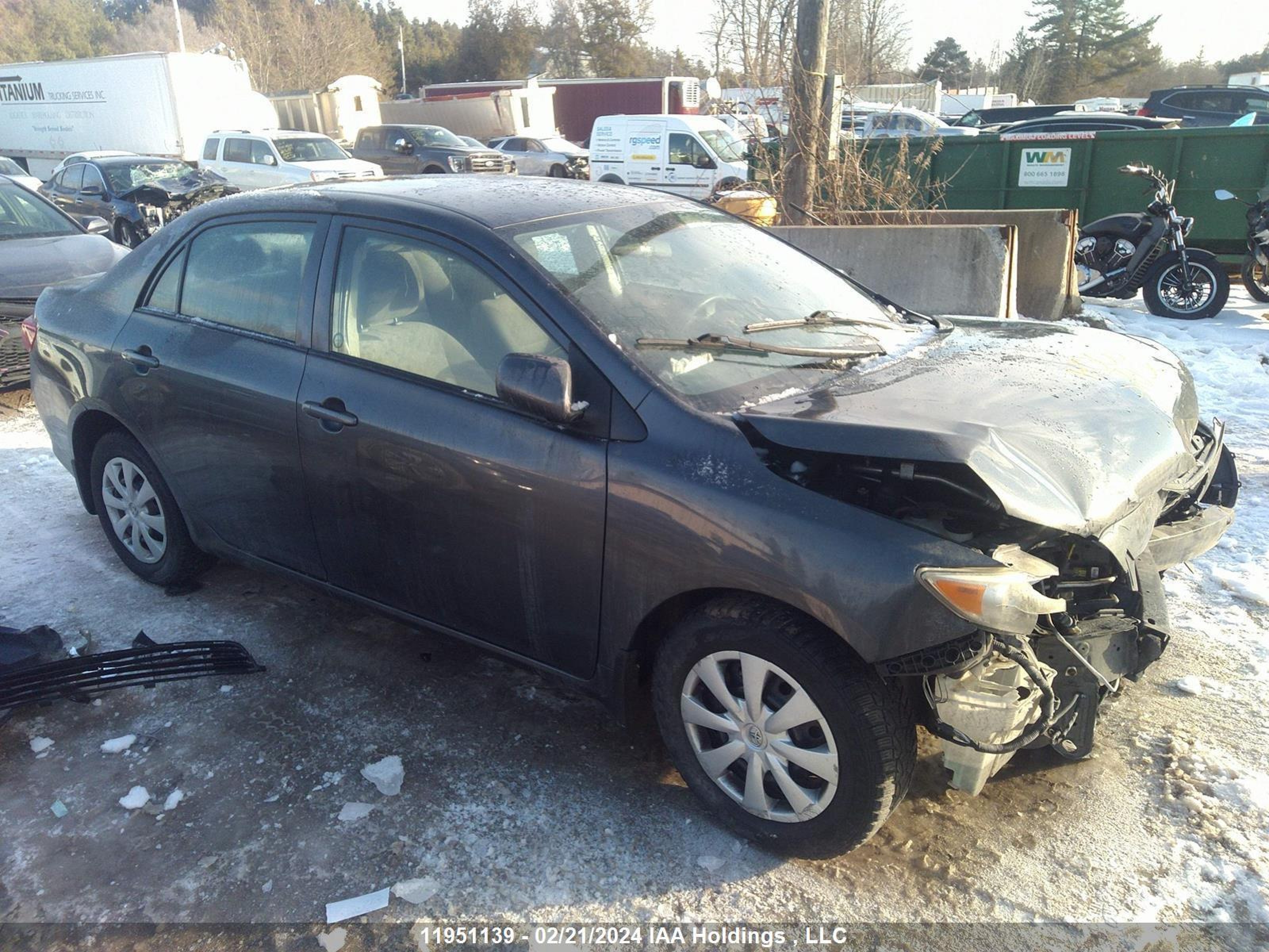 TOYOTA COROLLA 2010 2t1bu4ee1ac198250