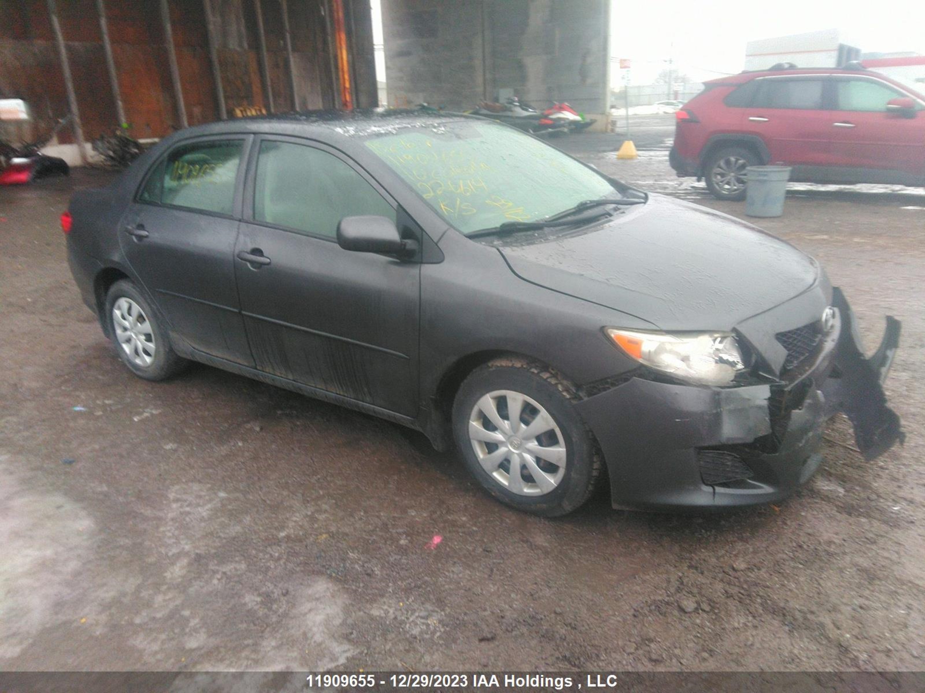 TOYOTA COROLLA 2010 2t1bu4ee1ac226614