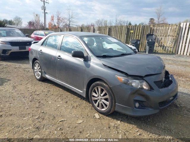 TOYOTA COROLLA 2010 2t1bu4ee1ac238746