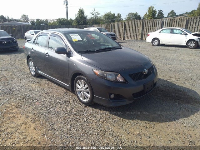 TOYOTA COROLLA 2010 2t1bu4ee1ac245874