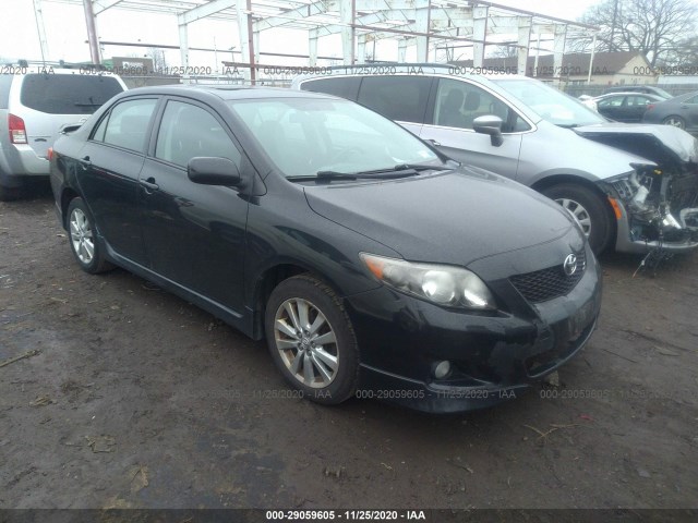 TOYOTA COROLLA 2010 2t1bu4ee1ac259127