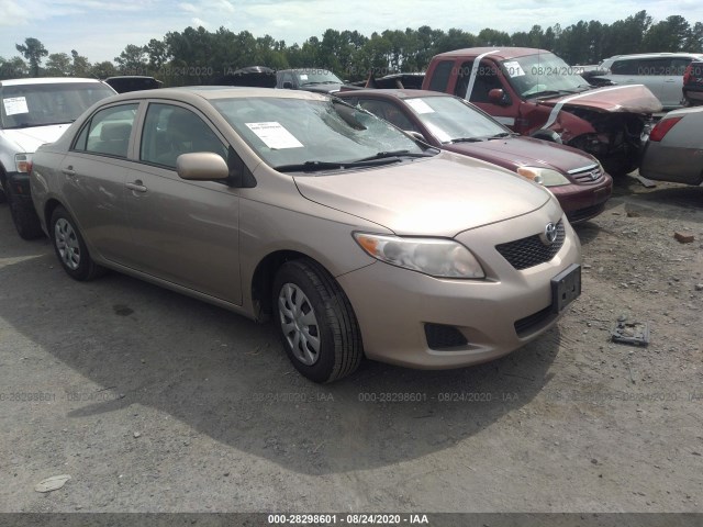 TOYOTA COROLLA 2010 2t1bu4ee1ac260200