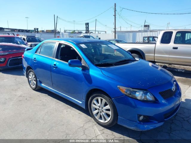 TOYOTA COROLLA 2010 2t1bu4ee1ac267289