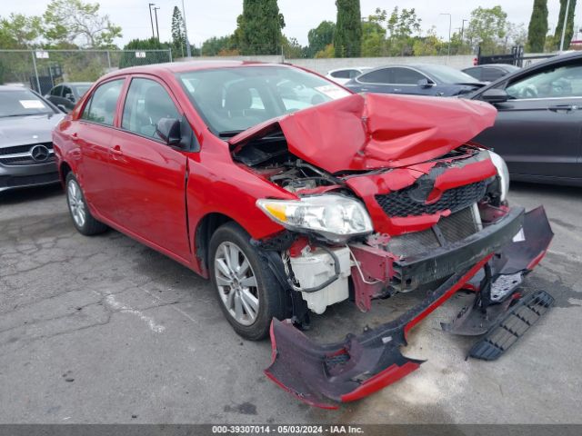 TOYOTA COROLLA 2010 2t1bu4ee1ac286750