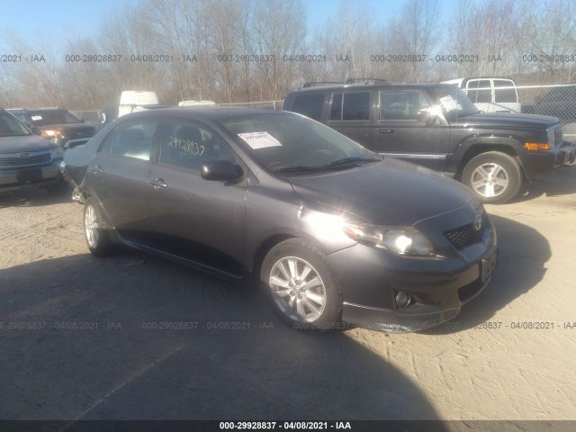 TOYOTA COROLLA 2010 2t1bu4ee1ac291818