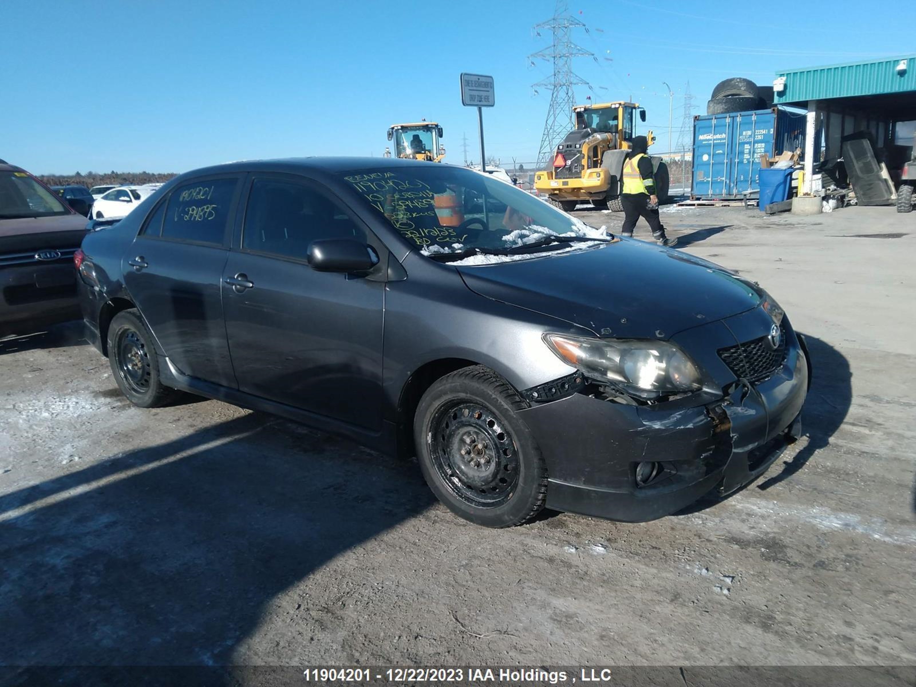 TOYOTA COROLLA 2010 2t1bu4ee1ac294895