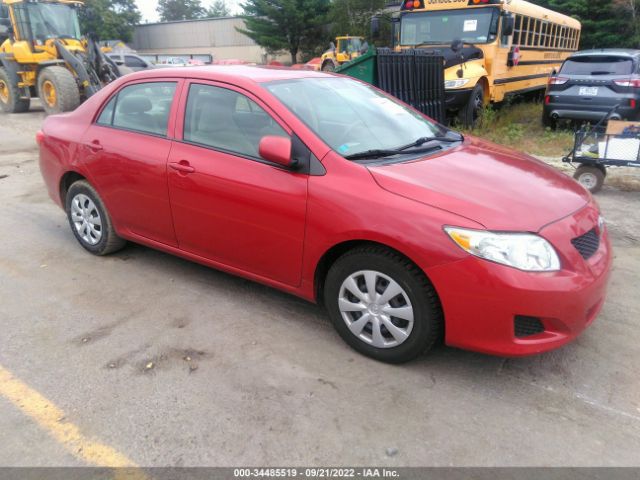 TOYOTA COROLLA 2010 2t1bu4ee1ac297666