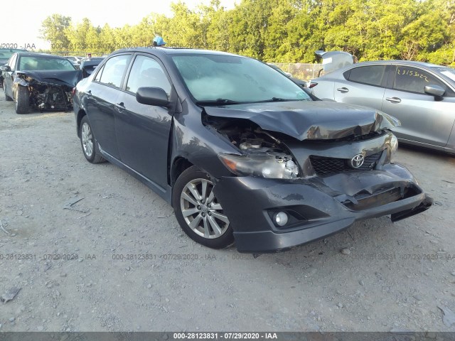 TOYOTA COROLLA 2010 2t1bu4ee1ac299451