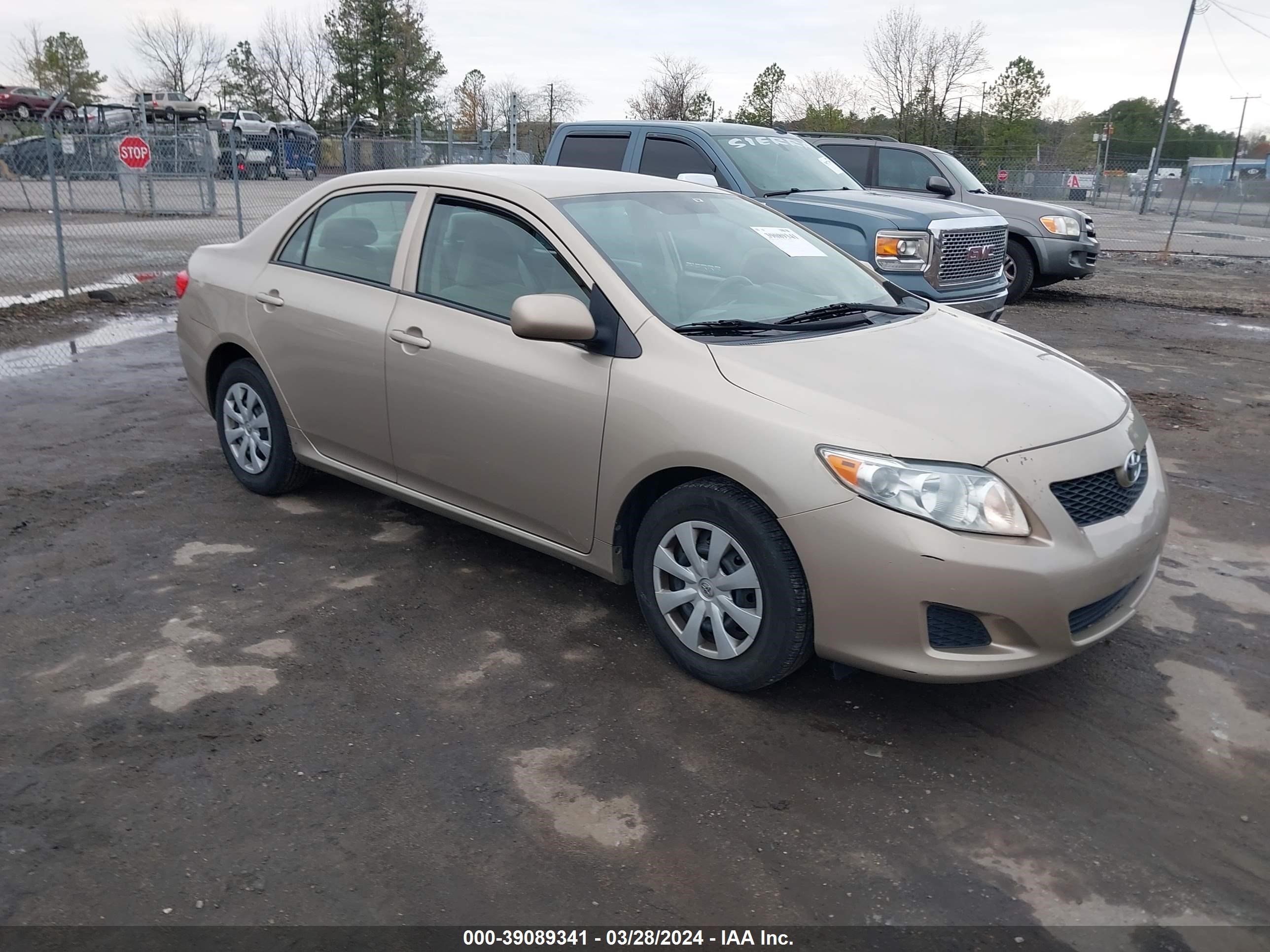 TOYOTA COROLLA 2010 2t1bu4ee1ac301652