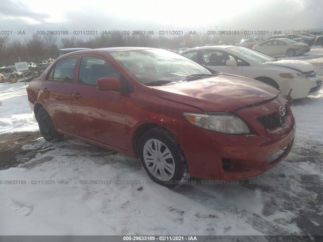 TOYOTA COROLLA 2010 2t1bu4ee1ac306561