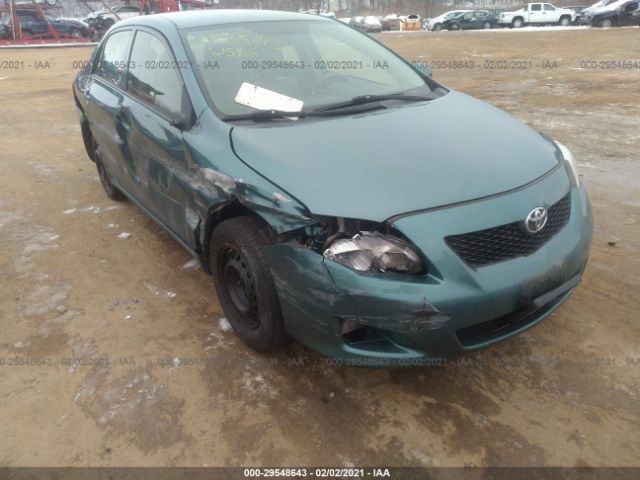 TOYOTA COROLLA 2010 2t1bu4ee1ac314837