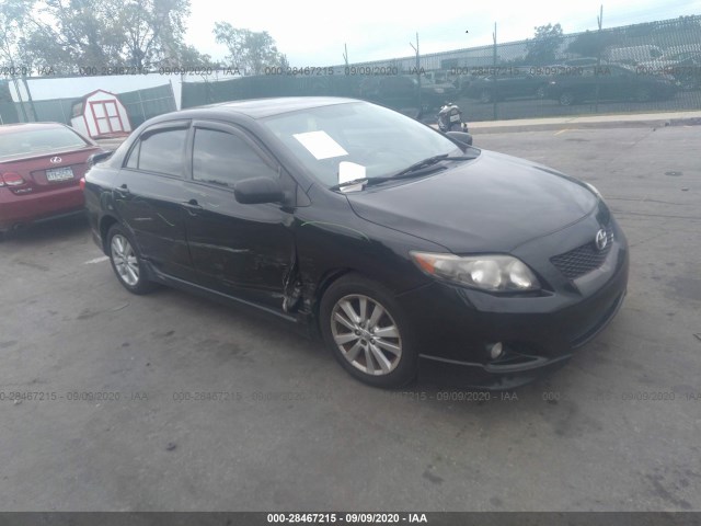 TOYOTA COROLLA 2010 2t1bu4ee1ac316622