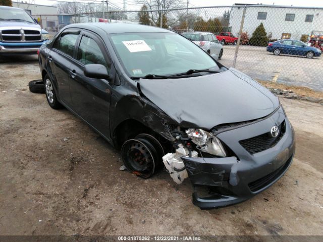 TOYOTA COROLLA 2010 2t1bu4ee1ac318399