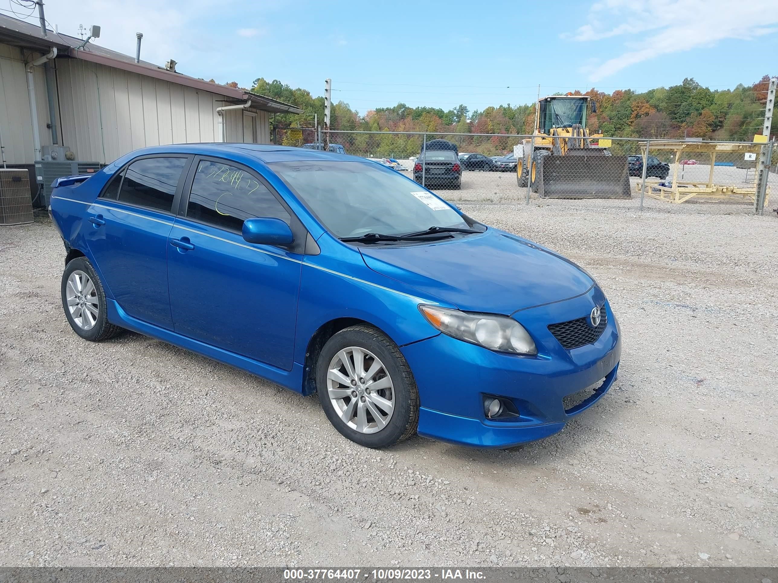 TOYOTA COROLLA 2010 2t1bu4ee1ac331945