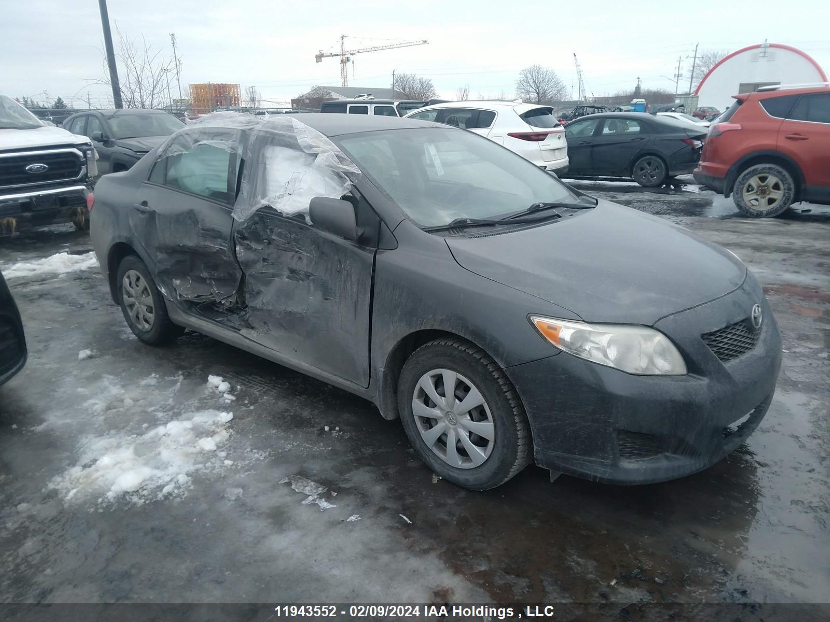 TOYOTA COROLLA 2010 2t1bu4ee1ac333954