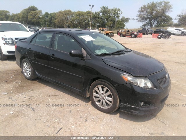 TOYOTA COROLLA 2010 2t1bu4ee1ac340600