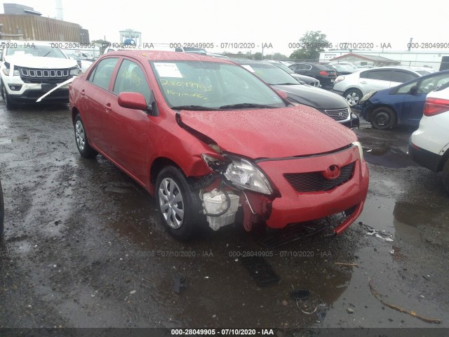 TOYOTA COROLLA 2010 2t1bu4ee1ac343710