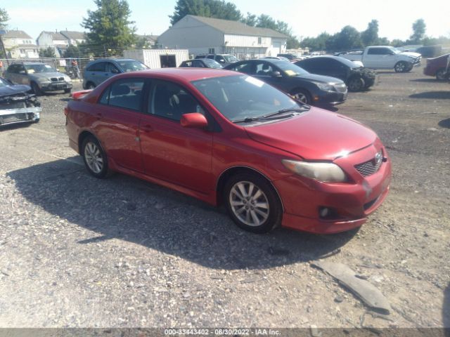 TOYOTA COROLLA 2010 2t1bu4ee1ac344498