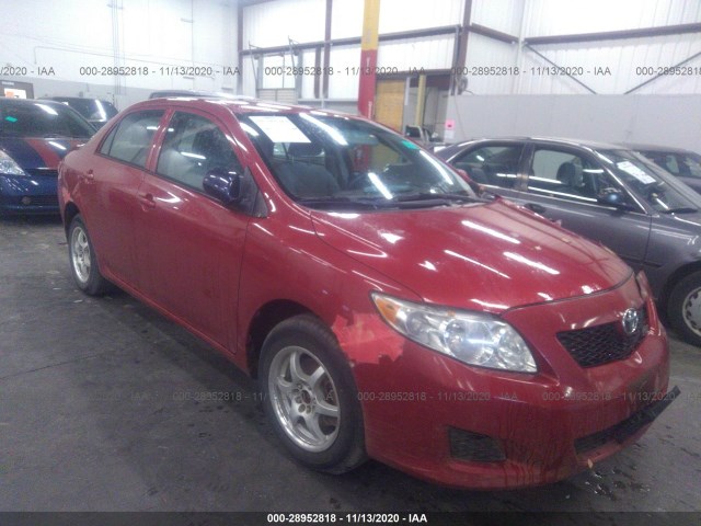 TOYOTA COROLLA 2010 2t1bu4ee1ac360779