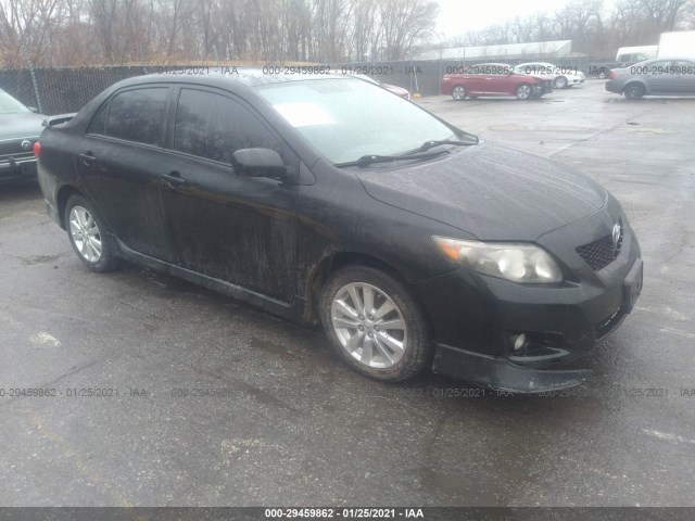 TOYOTA COROLLA 2010 2t1bu4ee1ac364198