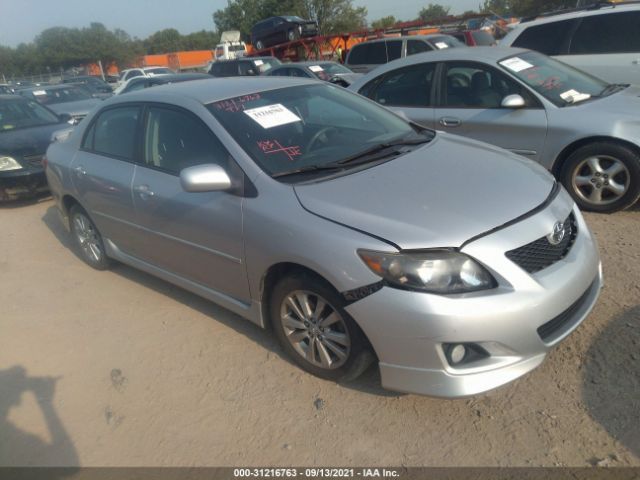 TOYOTA COROLLA 2010 2t1bu4ee1ac374861