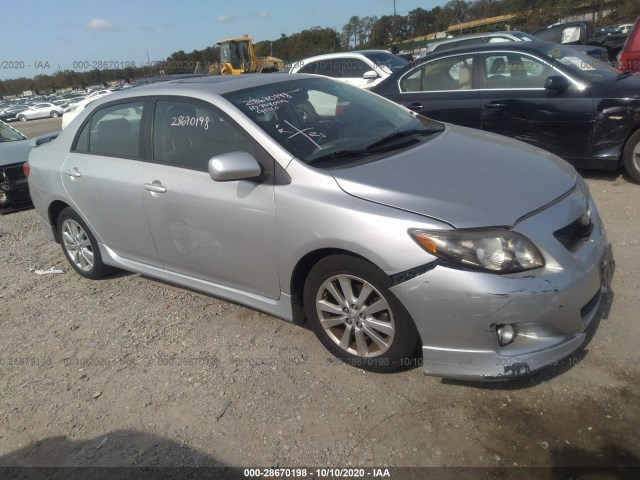 TOYOTA COROLLA 2010 2t1bu4ee1ac404005