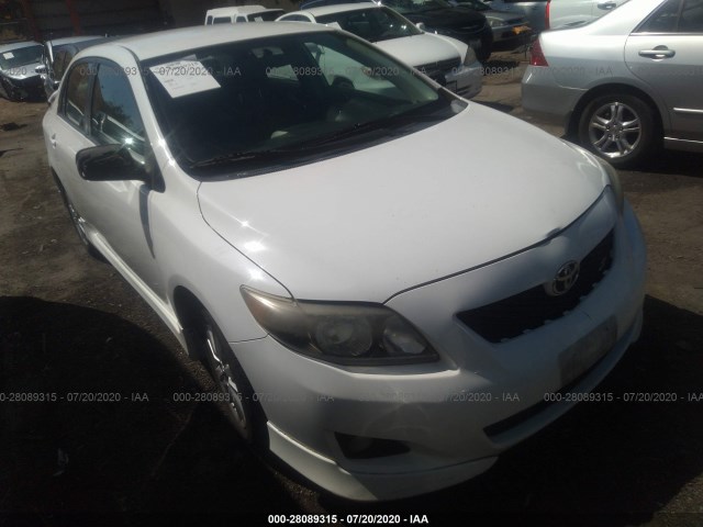 TOYOTA COROLLA 2010 2t1bu4ee1ac405560