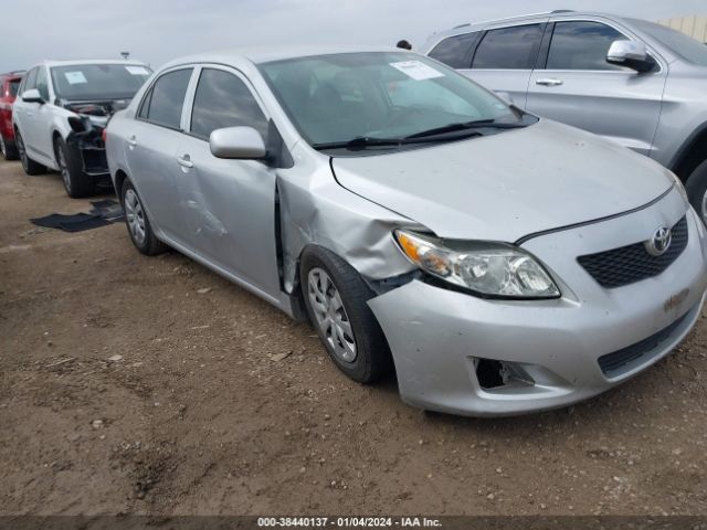 TOYOTA COROLLA 2010 2t1bu4ee1ac408782